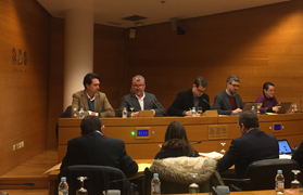 L'alcalde participa en la compareixença oficial de Les Corts sobre la Llei d'Àrees Industrials