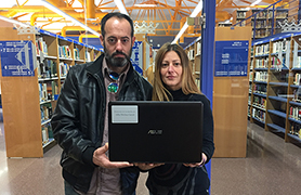 La biblioteca del Centre Cívic ja disposa del material informàtic donat per la família d'Alba Molina Garzó en la seua memòria