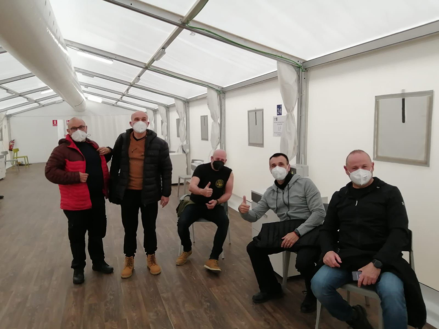 Es realitza la vacunació als funcionaris i funcionàries de la Policia Local de Sagunt