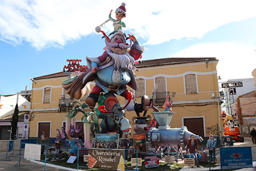 La Federació Junta Fallera de Sagunt presenta la programació d'actes de les Falles 2021