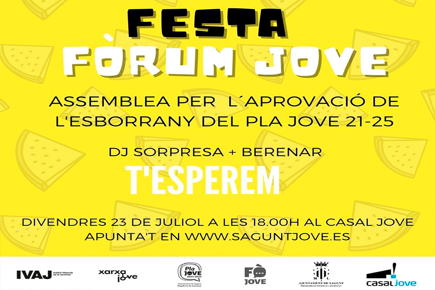 El Fòrum Jove es reunix demà per aprovar el Pla Jove 2021-2025