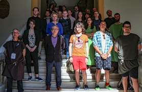 L'Ajuntament de Sagunt rep l'alumnat Erasmus Plus procedent de diversos països 