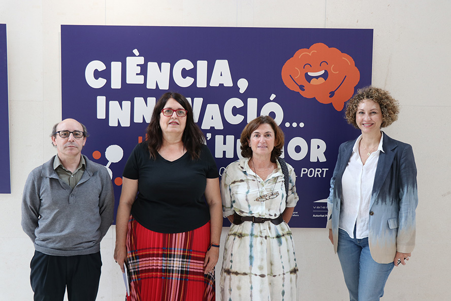 L'Autoritat Portuària de València inaugura al Centre Cultural Mario Monreal la seua exposició 'Ciència i humor'
