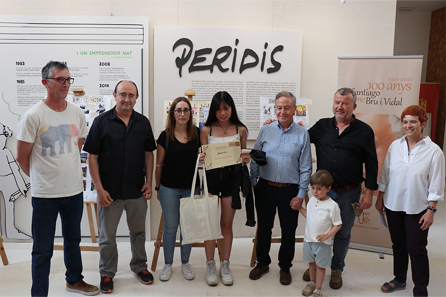 Ahir es van entregar els premis de l’auca commemorativa del centenari de Bru i Vidal 