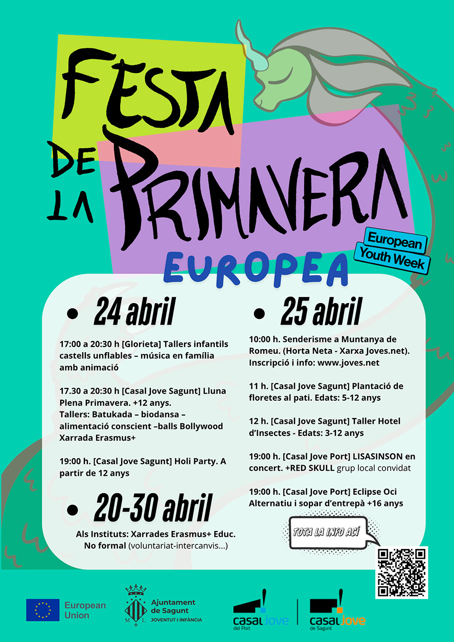 Sagunto celebra la llegada de la primavera con variadas actividades para jóvenes, niños y niñas