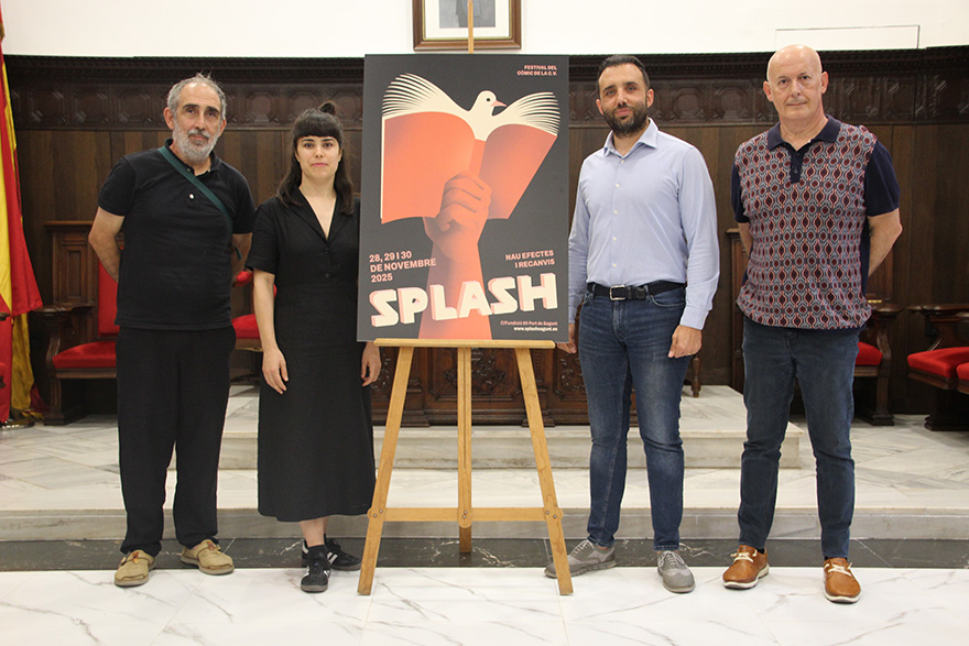 La il·lustradora Candela Sierra és l'autora del cartell de la XII edició del Splash
