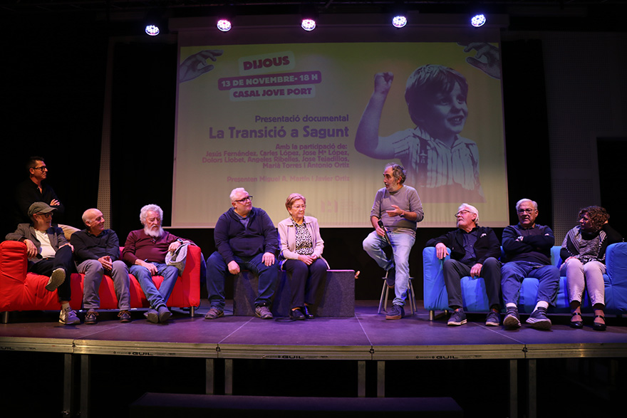 Memòria presenta el documental 'La Transició a Sagunt'