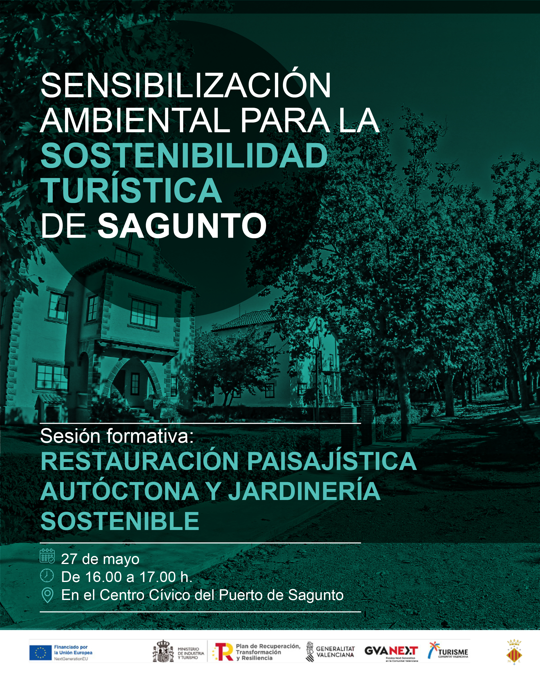 Sesión formativa “Restauración paisajística autóctona y jardinería sostenible”