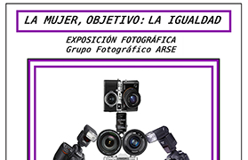 El Grup Fotogràfic Arse exposa la mostra ‘La dona, objectiu: La igualtat’ en el Centre Cívic