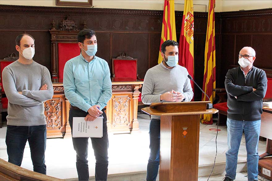 L'equip de govern municipal presenta una proposta de pressupost per a 2022 de més de 97,6 milions d'euros