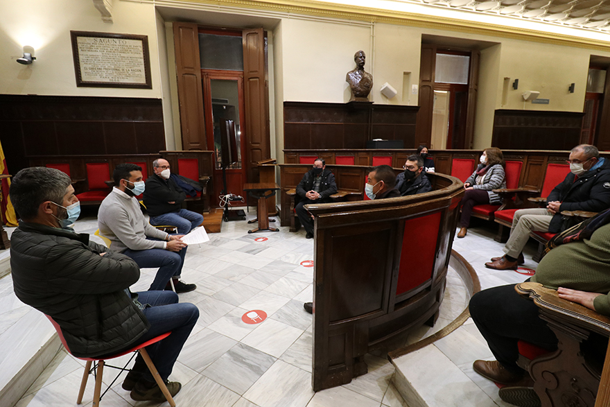 L'Ajuntament de Sagunt i la Comunitat de Propietaris del Grup Churruca treballen en el desbloqueig de la cessió del depòsit d'aigua per a evitar la seua demolició