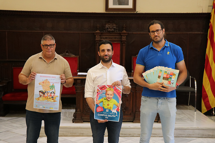 Els Campus Delfín, Diver Estiu i l’Escola d’Estiu Morvedre a la Mar tornen este estiu