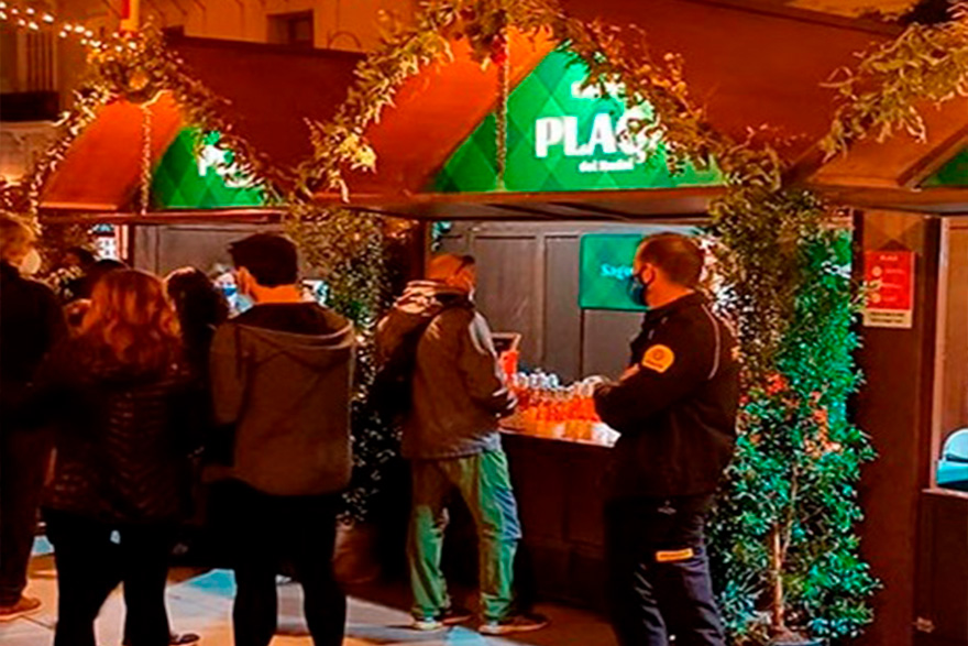 Sagunt participa en la fira de Nadal que organitza la Diputació de València