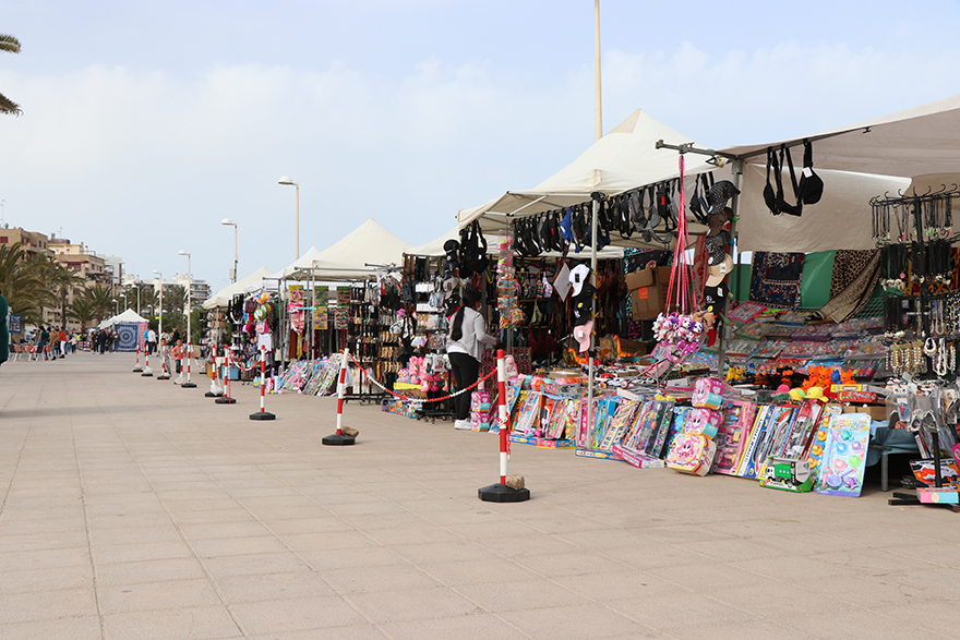 El mercat extraordinari del Passeig Marítim s'inaugura este dijous
