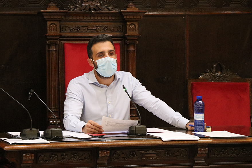 El Ple Municipal mostra el seu suport a l'illa de La Palma