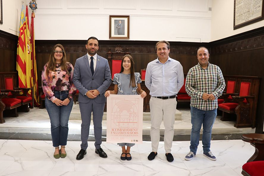 El Teatre Romà de Sagunt acollirà el comiat de les Falleres Majors de València