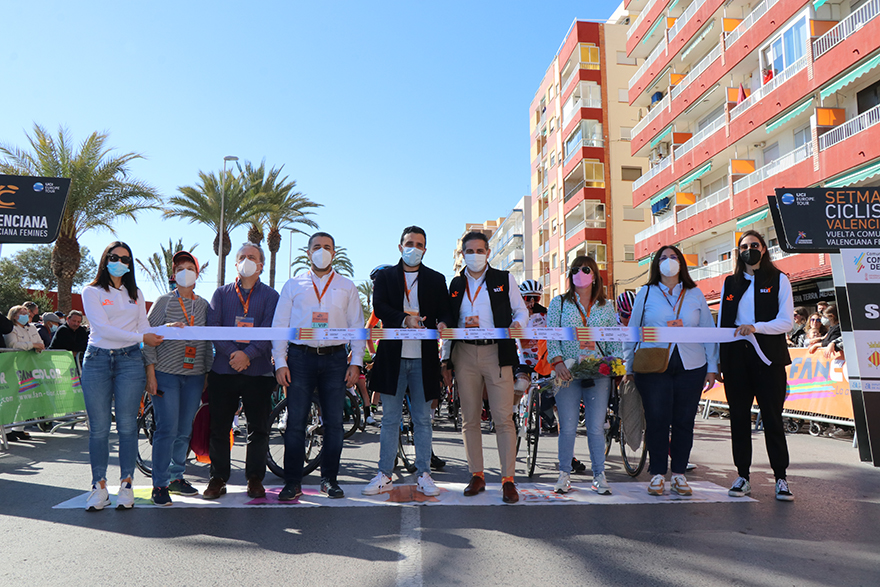 Sagunt va tornar a ser escenari de l'etapa final de la Setmana Ciclista Volta a la Comunitat Valenciana Fèmines
