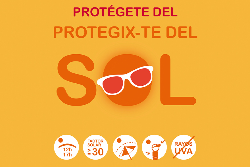 L'Ajuntament de Sagunt s'unix a la campanya de prevenció contra el melanoma promoguda per la Generalitat Valenciana i la FVMP