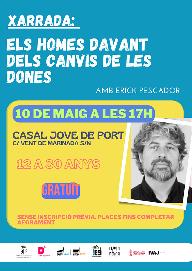 Xarrada gratuïta sobre qüestions de gènere al Casal Jove del Port de Sagunt