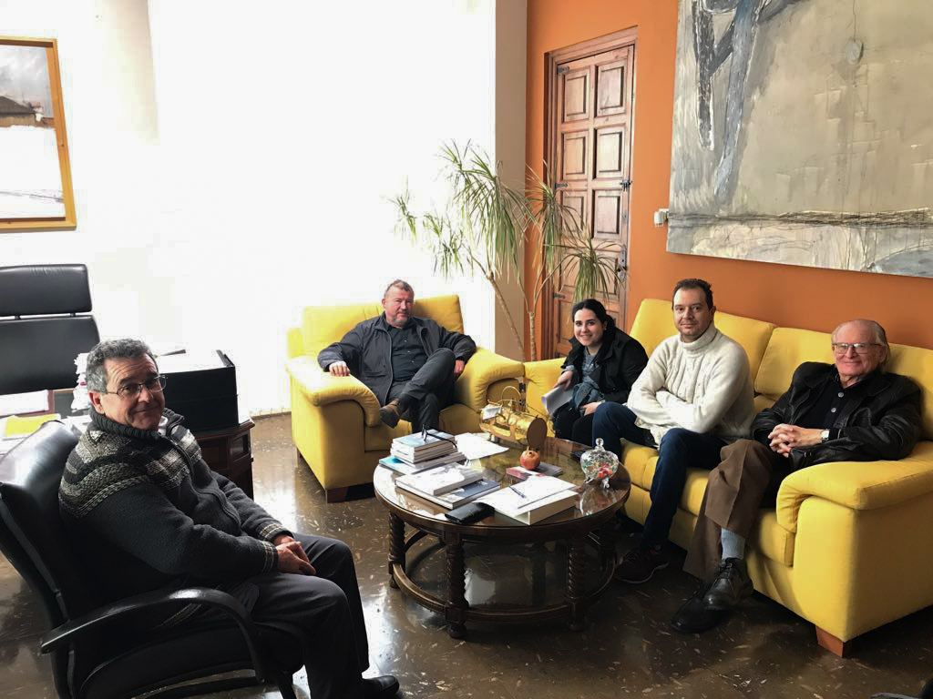 L'alcalde de Sagunt es reunix amb la nova directiva de la Lira Saguntina