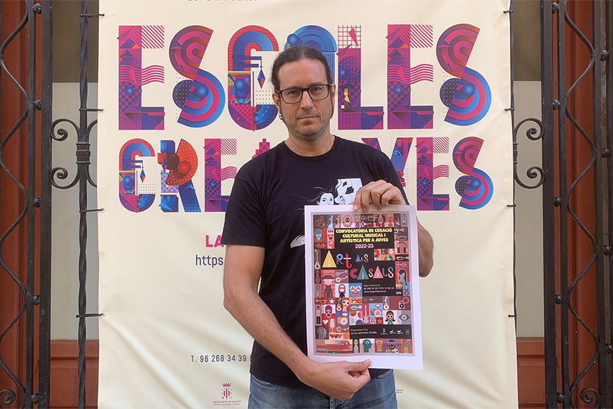 Joventut obri una nova convocatòria d'Art als Casals per a donar suport a joves creadors i creadores del municipi i promocionar els seus projectes culturals