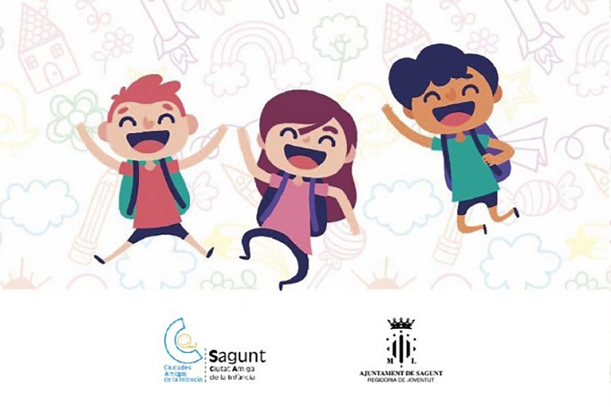 L'Ajuntament de Sagunt renova el segell Ciutat Amiga de la Infància d'UNICEF per al període 2021-2025