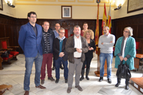 Representants de l'Ajuntament d'Aranjuez visiten Sagunt