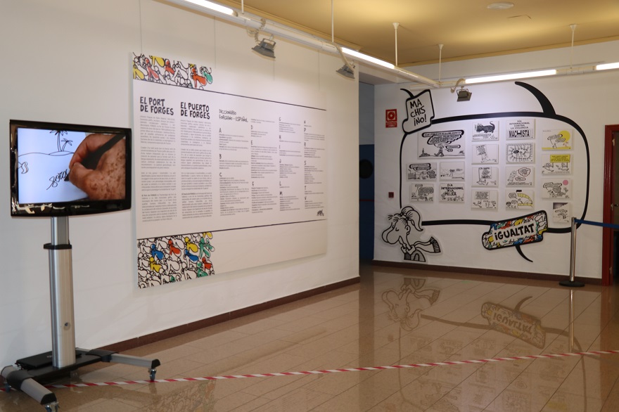 L'exposició ‘El Puerto de Forges’ s'ha obert al públic a la Casa de Cultura
