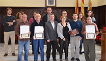 L'alcalde de Sagunt i membres de la Corporació homenatgen als funcionaris jubilats en 2016