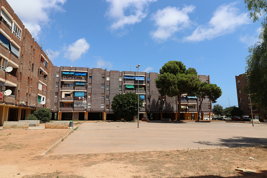 L'actuació a la plaça Jacinto Benavente elevarà la inversió del Pla de Barris a més de 10 milions a Baladre