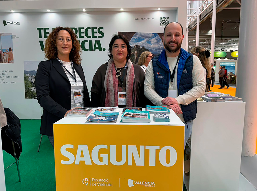 Sagunt promociona la seua oferta turística en la Feria Internacional de Turismo Interior a Valladolid