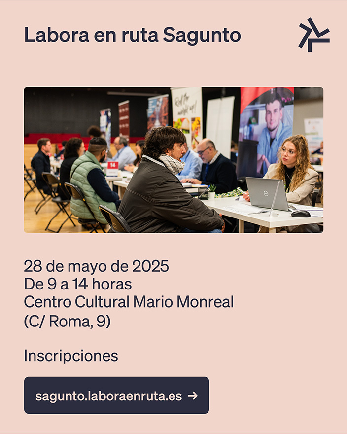 El fòrum d'ocupació ‘Labora en ruta’ arriba a Sagunt
