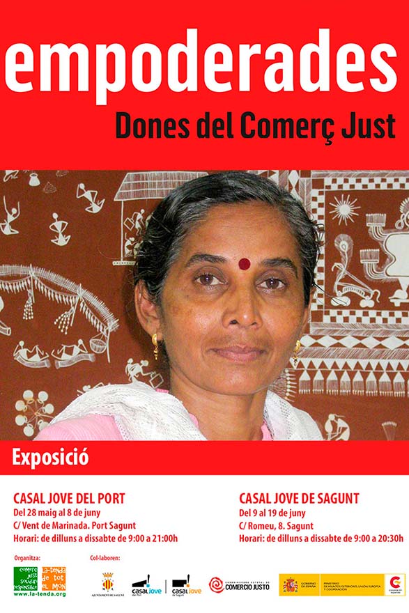 Els centres juvenils municipals acullen l'exposició fotogràfica ‘Empoderades. Dones del Comerç Just’