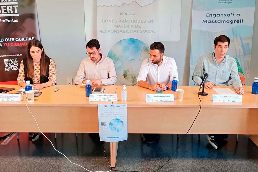L'alcalde de Sagunt participa en la I Jornada de Bones Pràctiques de Responsabilitat Social de Massamagrell