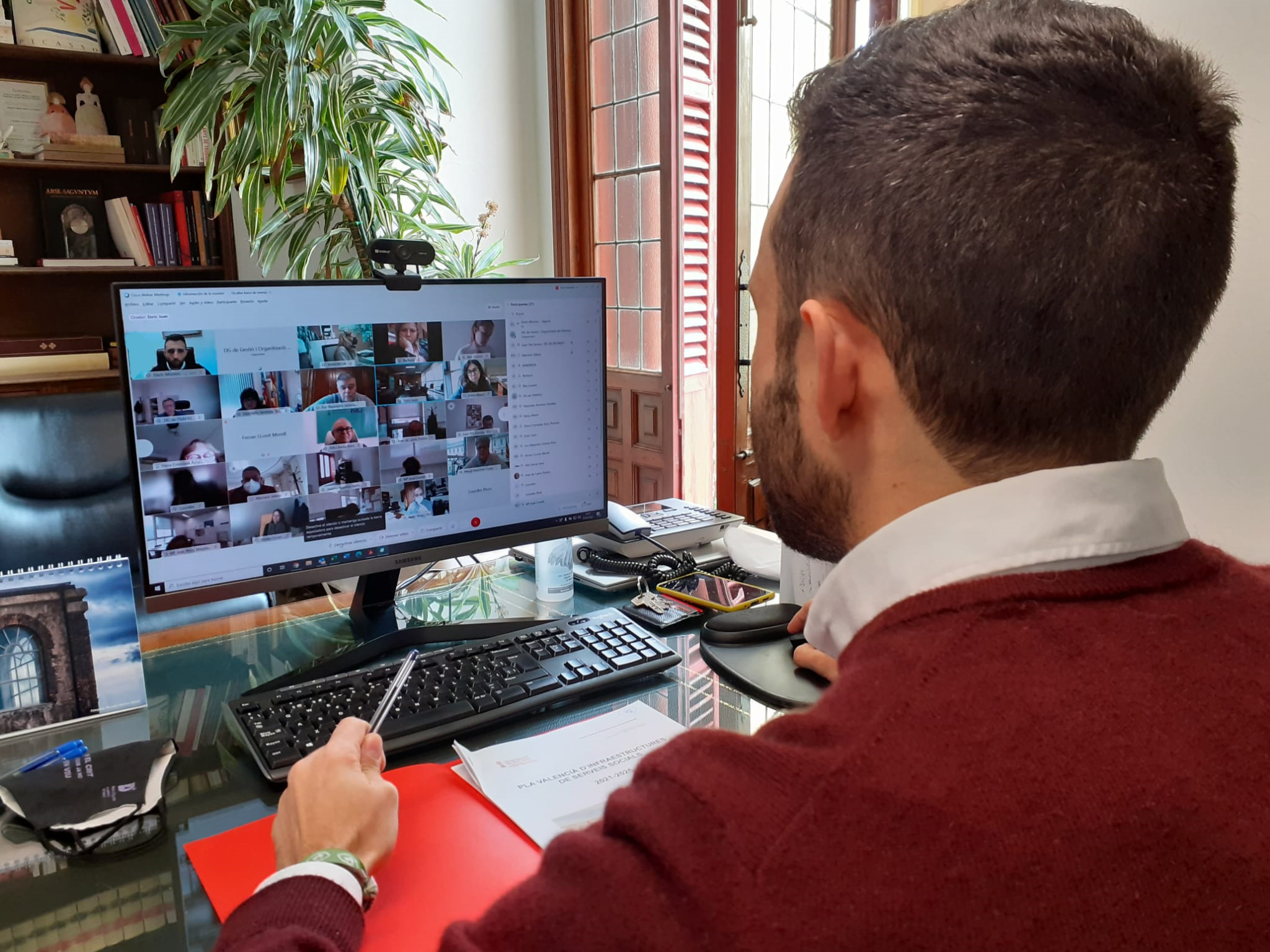 Reunió entre l’Ajuntament i la Generalitat per a incloure infraestructures de Serveis Socials i Majors en el Pla Estratègic de la Conselleria