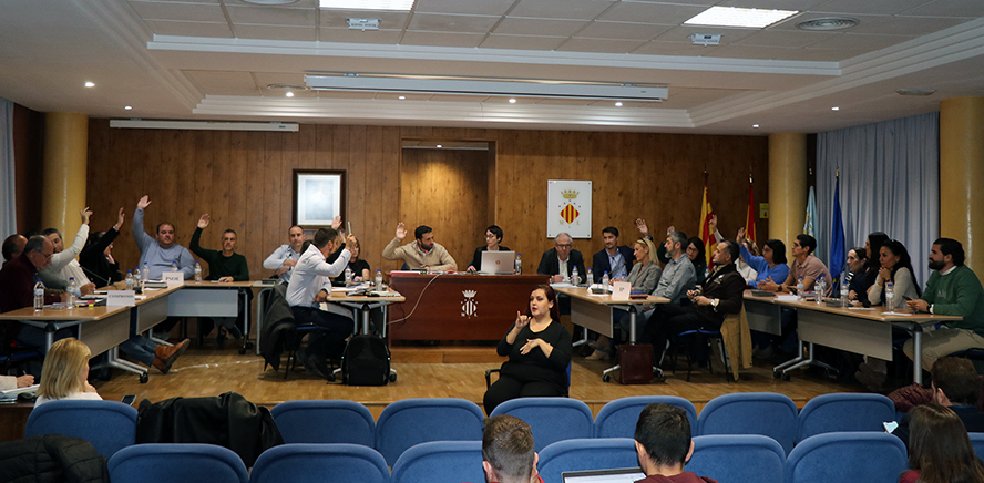 El Ple de l'Ajuntament de Sagunt ha aprovat el pressupost municipal de 2024