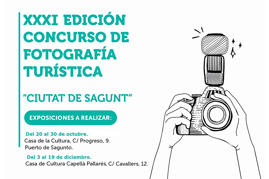 La Casa Municipal de Cultura acull l'exposició del Concurs de Fotografia Turística ‘Ciutat de Sagunt’ 