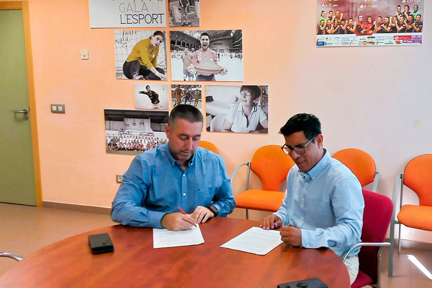 L'Ajuntament i el clúster autonòmic de la indústria de l'esport col·laboraran per a impulsar la innovació i la competitivitat de clubs i esportistes locals