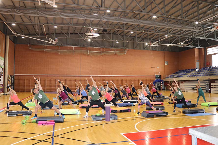 El curs d'Activitat Física i Salut acaba amb una jornada de portes obertes