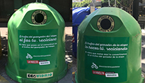 Ecovidrio i l'Ajuntament de Sagunt animen els veïns a participar en el trofeu de vidre reciclat per a la Vuelta Ciclista a Espanya