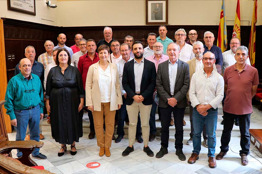 L'Ajuntament rep l'alcaldessa i la Comunitat de Regants de Sogorb