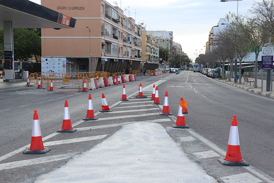 L'avinguda Hispanitat es transformarà en un espai «sostenible, amable i accessible»