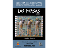 El Festival de Teatre Grecollatí conclourà amb la representació de “Los Persas”