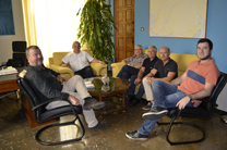 L'alcalde es reuneix amb la confraria de la Puríssima Sang de Jesucrist