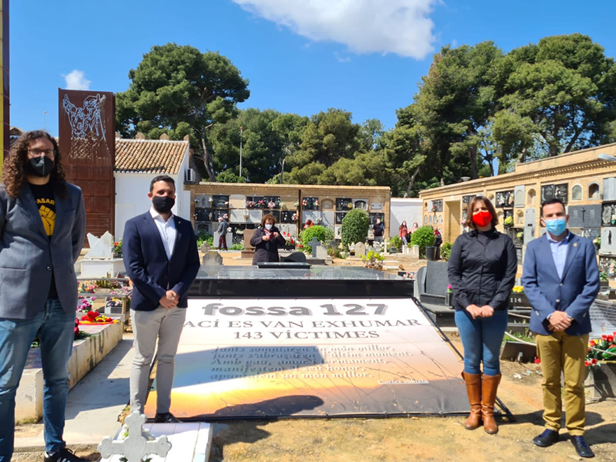 Les restes d'Antonio Reche Castelar, represaliat pel franquisme, reposen ja dignament