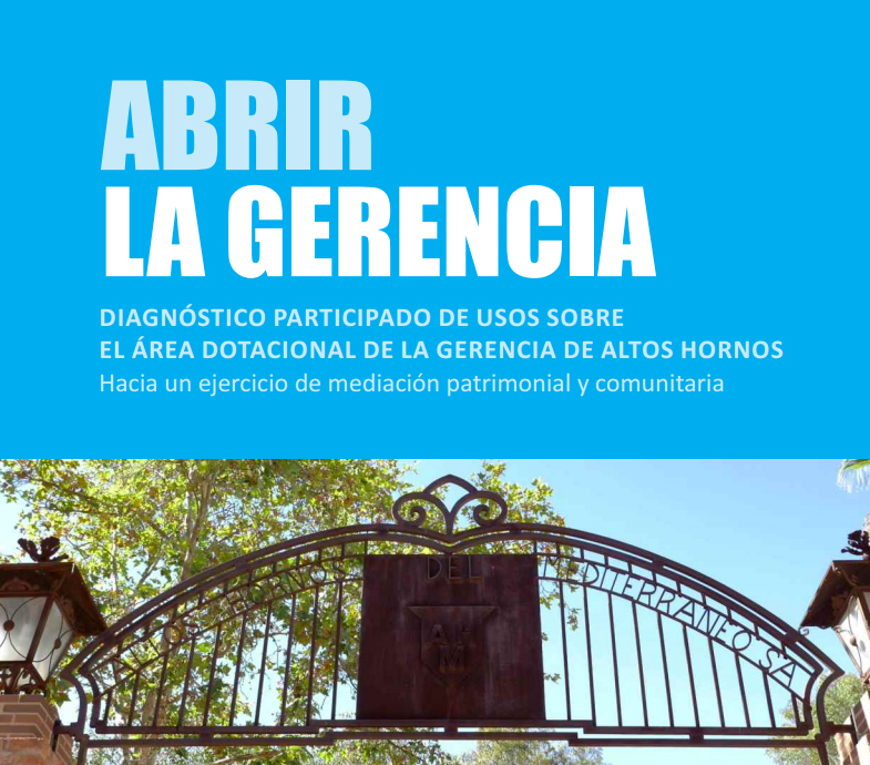Participació Ciutadana presenta el Diagnòstic Participat d'usos sobre l'àrea dotacional de l’antiga Gerència d'Alts Forns