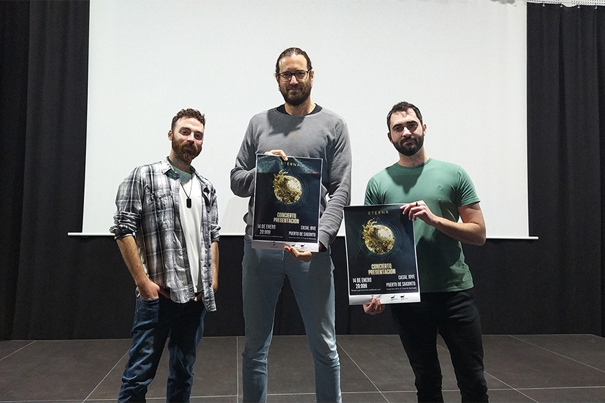 El grup Eterna de rock alternatiu presenta el seu primer disc en directe