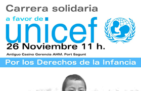 La II Carrera Solidària a favor d'Unicef se celebra este diumenge