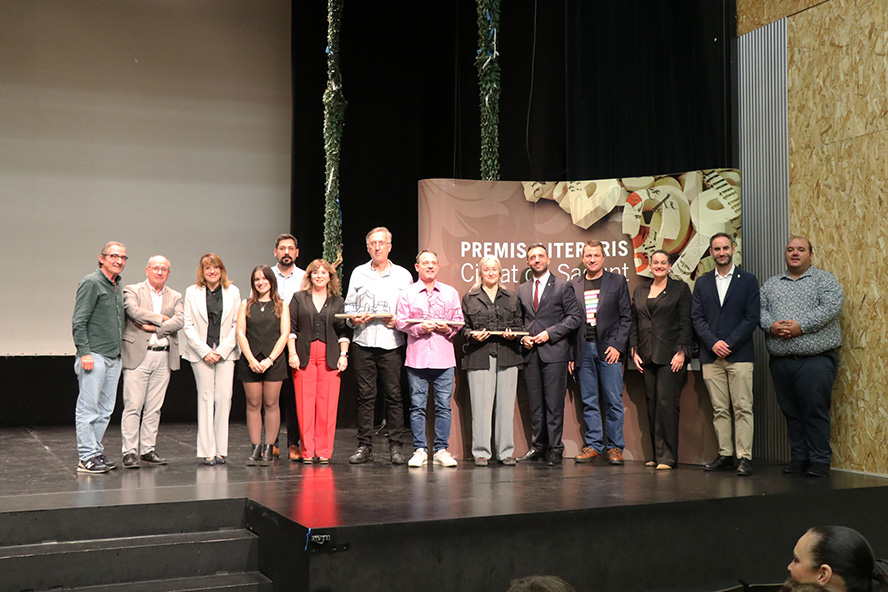 El Gabinet de Promoció del Valencià lliura els premis literaris Ciutat de Sagunt 2024