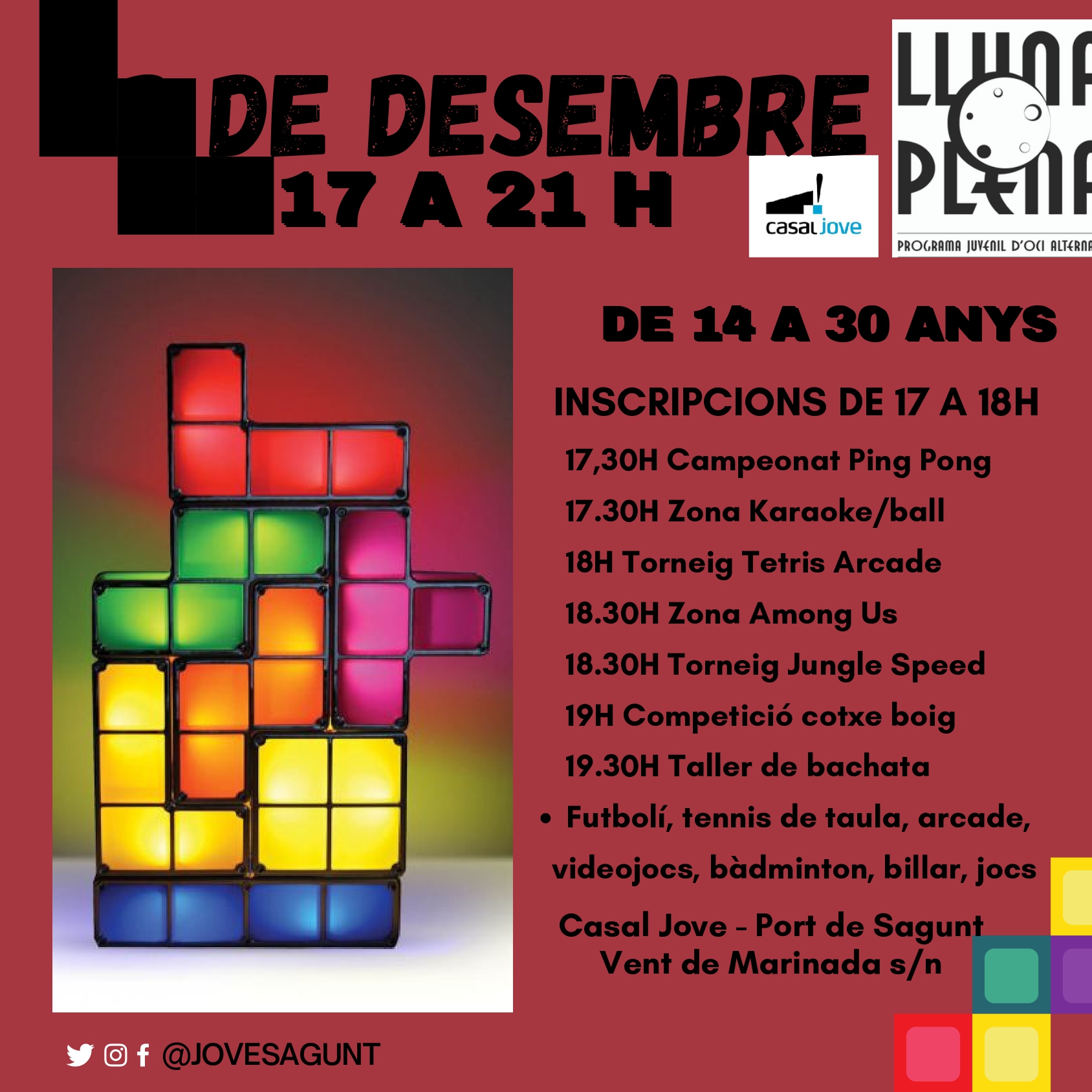 Lluna Plena seguix demà amb moltes activitats